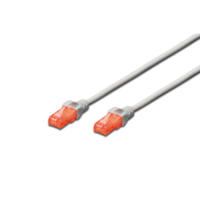 Digitus DK-1617-005 CAT6 0.5 Metre Gri Patch Kablo